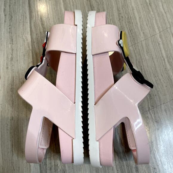 Mini Melissa Cosmic Disney Sandals Girls Disney Minnie and Mickey Mouse Pink C10 - Picture 10 of 12